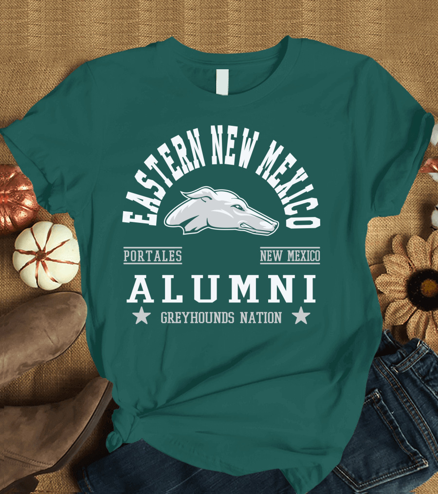 Eastern New Mexico University Portales Alumni Greyhounds Nation T-Shirt