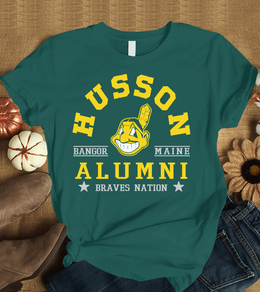 Husson Bangor Maine Alumni Braves Nation T-Shirt