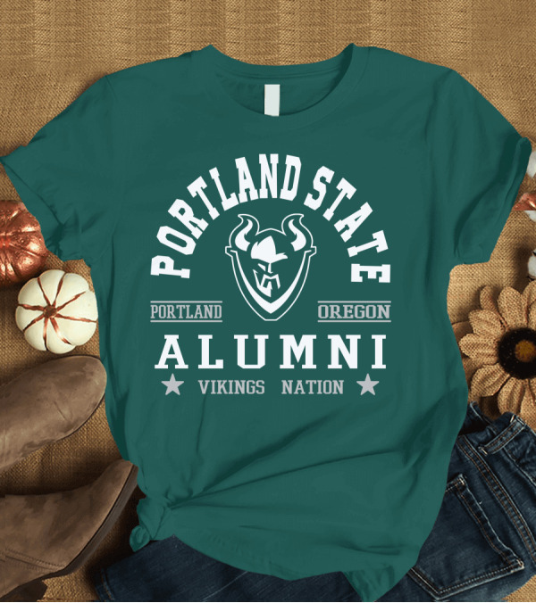 T-Shirt: Portland State Alumni Oregon Vikings Nation T-Shirt Portland State Alumni Oregon Vikings Nation T-Shirt