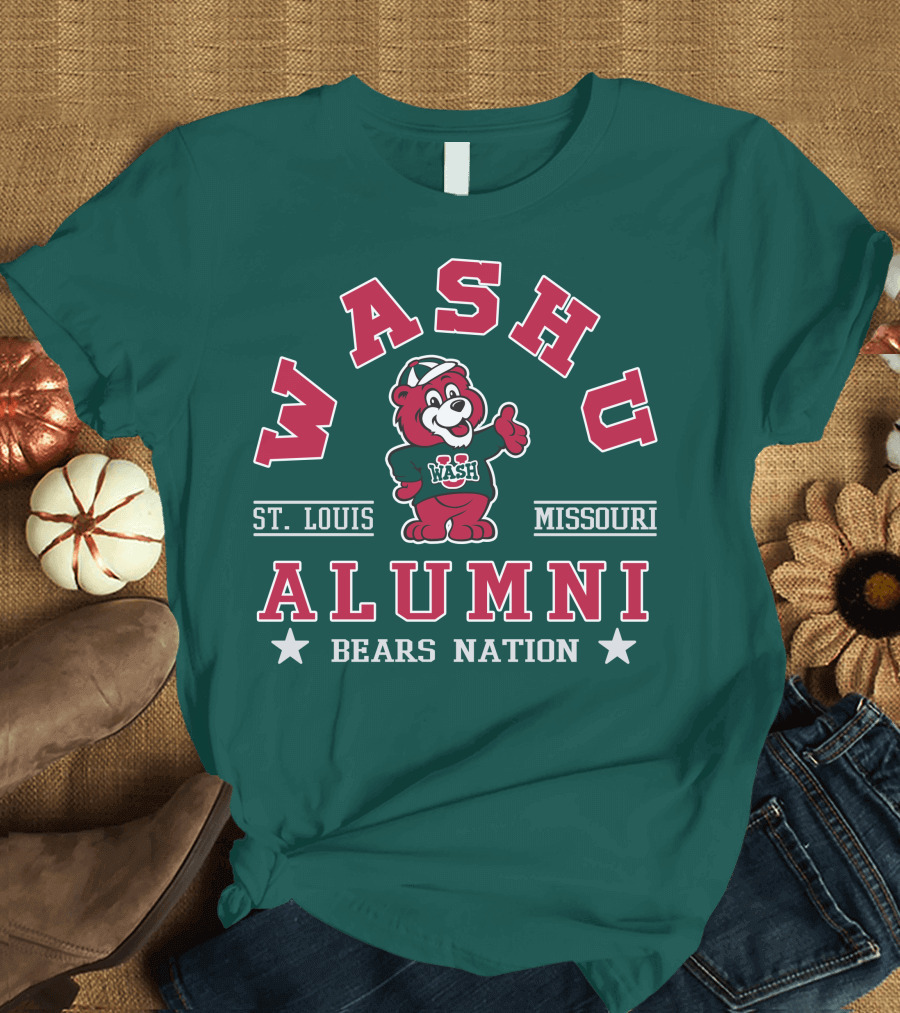 WASHU St. Louis Missouri Alumni Bears Nation T-Shirt