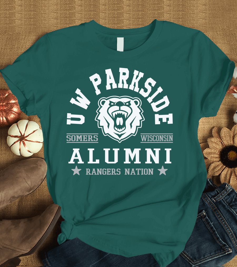 UW Parkside Somers Wisconsin Alumni Rangers Nation T-Shirt