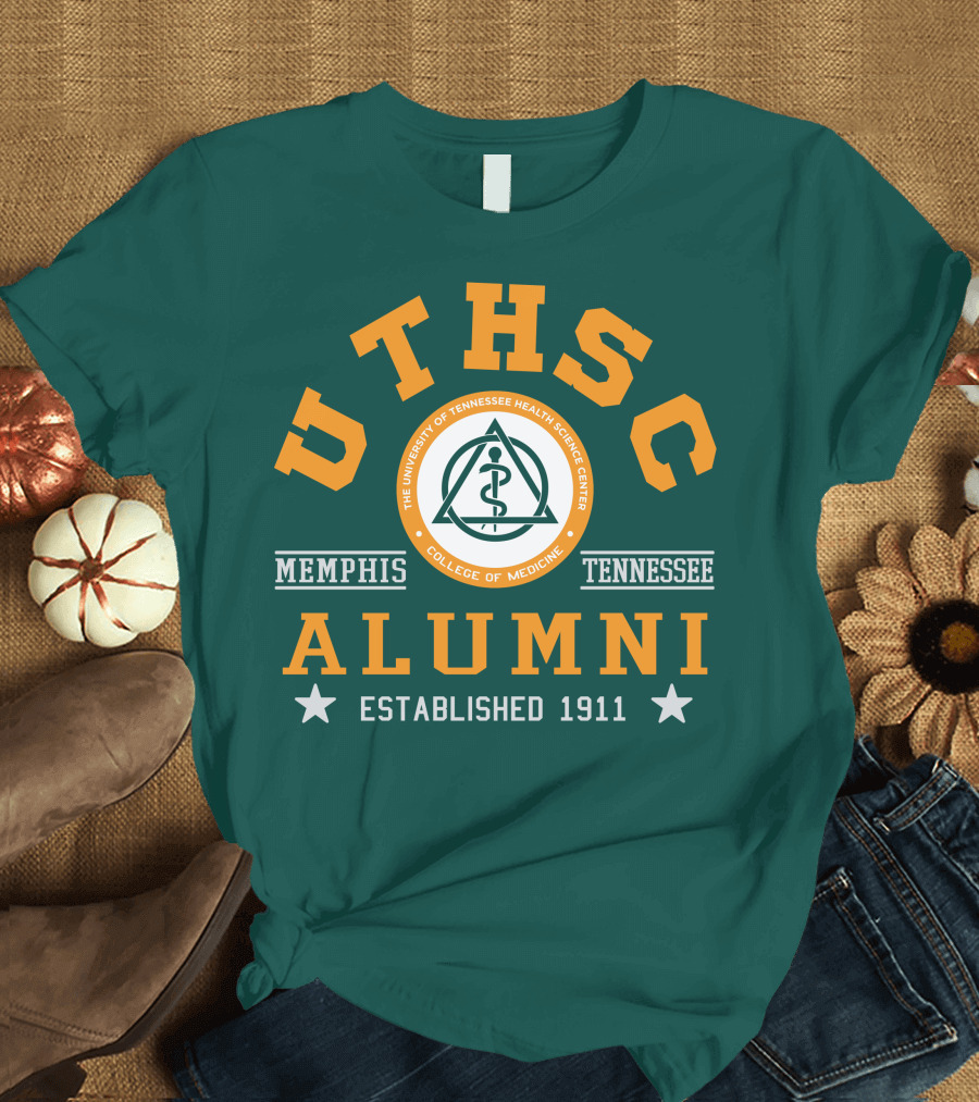 UT Health Science Center Memphis Alumni Established 1911 T-Shirt