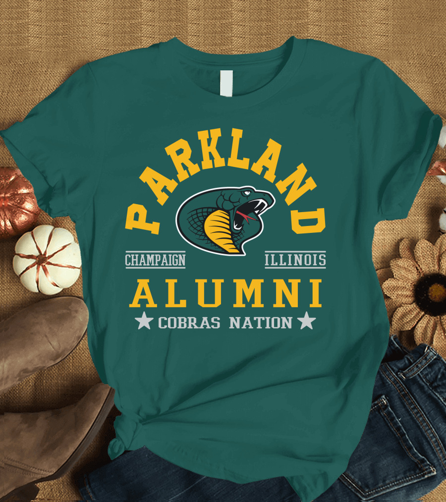 Parkland College Alumni Champaign Illinois Cobras Nation T-Shirt