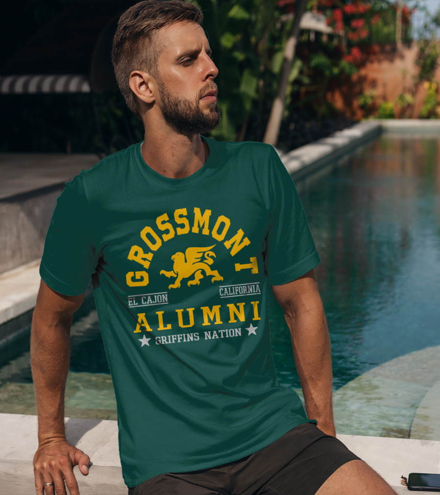 Grossmont College Alumni El Cajon California Griffins Nation T-Shirt