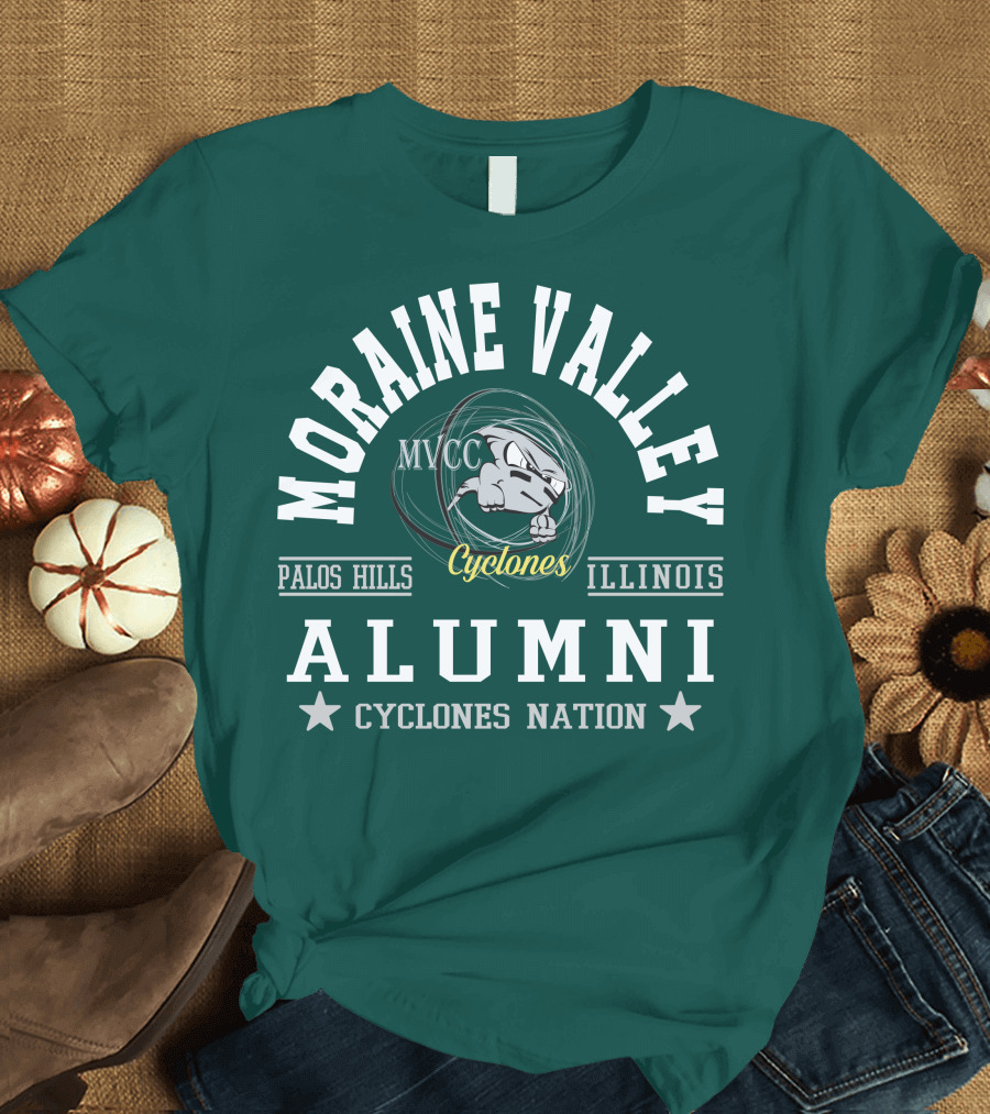 Moraine Valley Cyclones Alumni Palos Hills Illinois Cyclones Nation T-Shirt