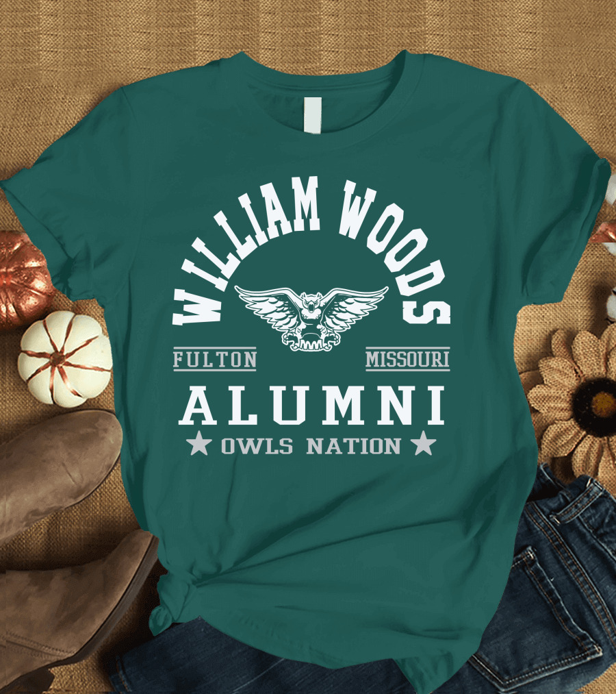 William Woods University Alumni Owls Nation Fulton Missouri T-Shirt