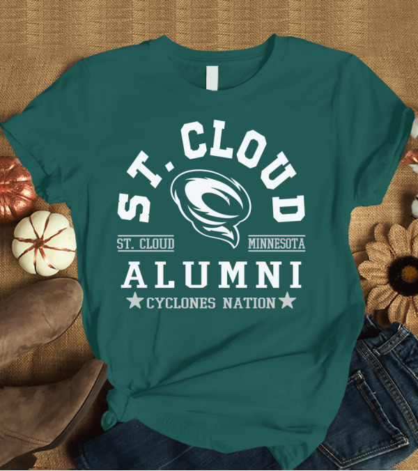 T-Shirt: St Cloud Minnesota Alumni Cyclones Nation T-Shirt St Cloud Minnesota Alumni Cyclones Nation T-Shirt