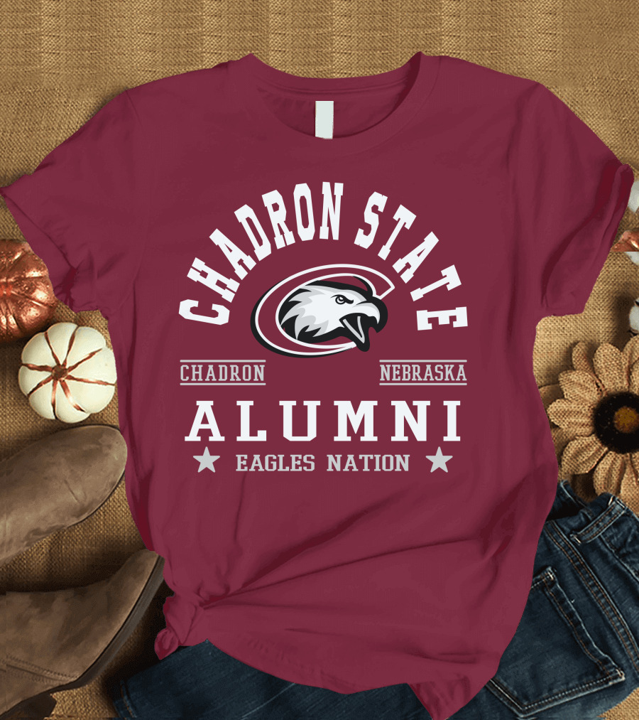 Chadron State Nebraska Alumni Eagles Nation T-Shirt