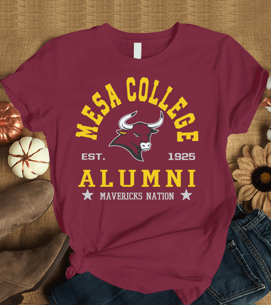 Mesa College Alumni Mavericks Nation Est. 1925 T-Shirt