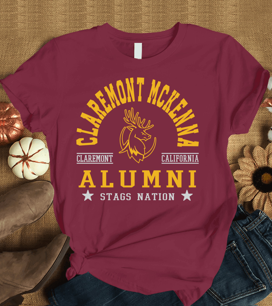 Claremont McKenna California Alumni Stags Nation T-Shirt
