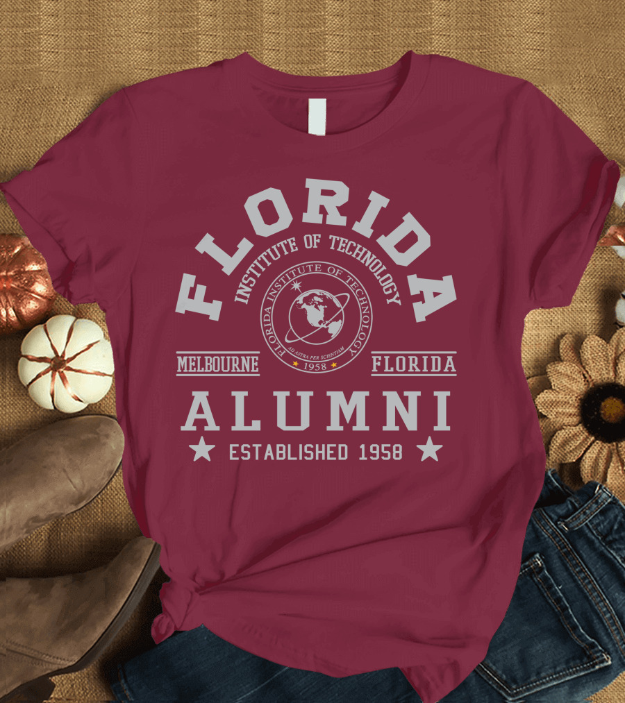 Florida Institute of Technology Alumni Established 1958 Melbourne Florida T-Shirt