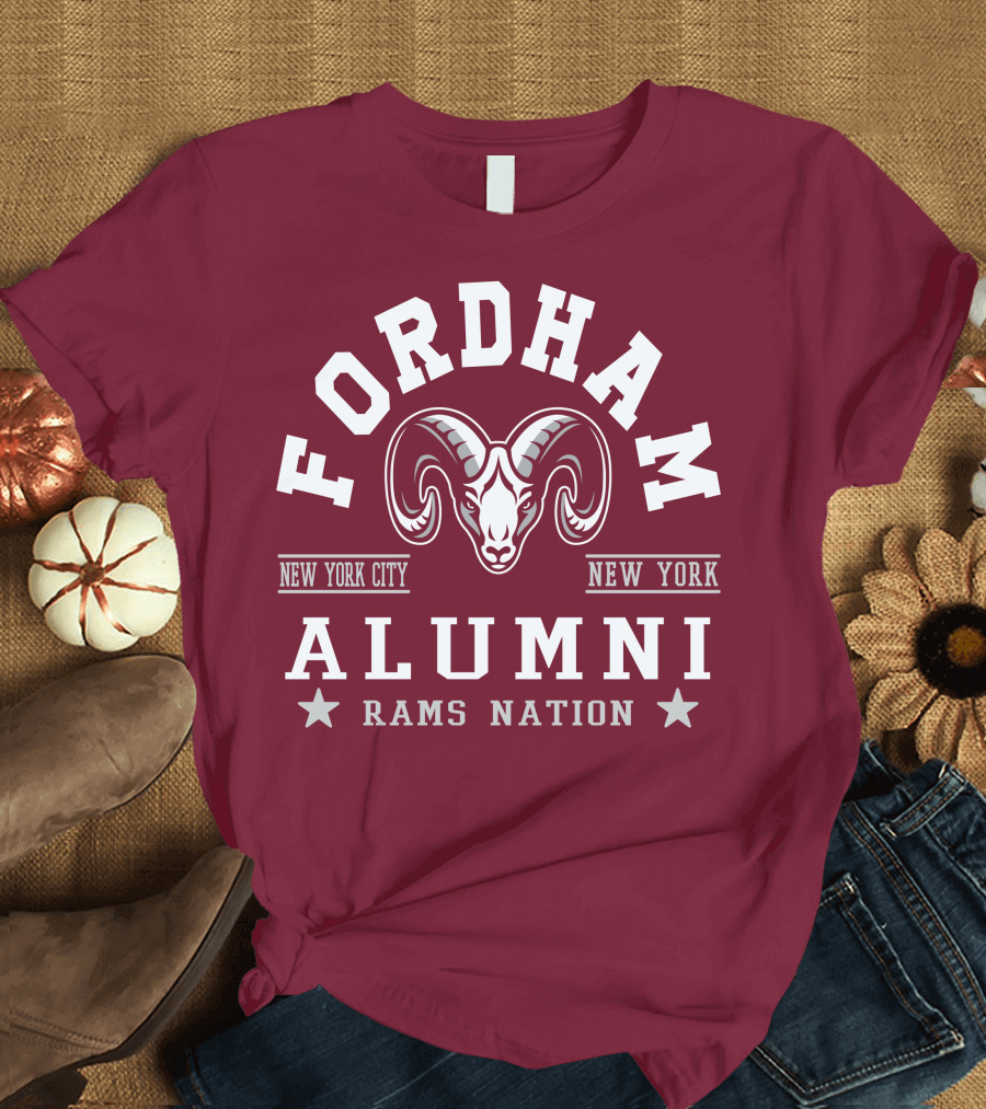 Fordham Alumni New York City Rams Nation T-Shirt