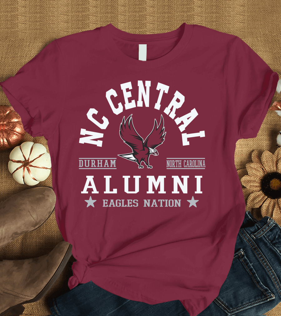 NC Central Alumni Eagles Nation Durham North Carolina T-Shirt