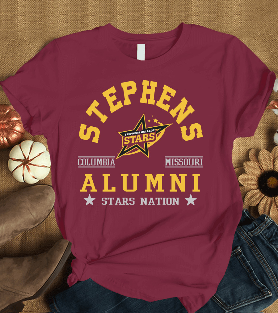 Stephens College Stars Alumni Columbia Missouri Stars Nation T-Shirt