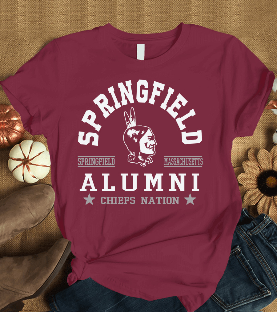 Springfield Massachusetts Alumni Chiefs Nation T-Shirt