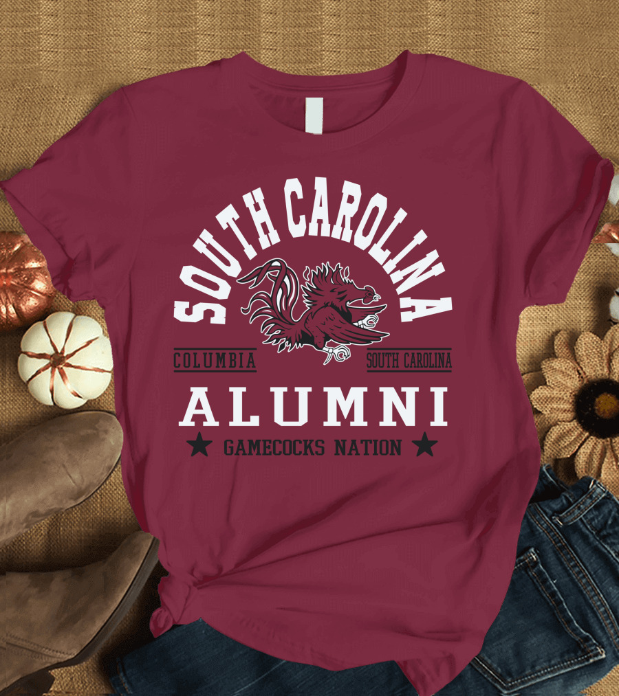 South Carolina Alumni Columbia Gamecocks Nation T-Shirt