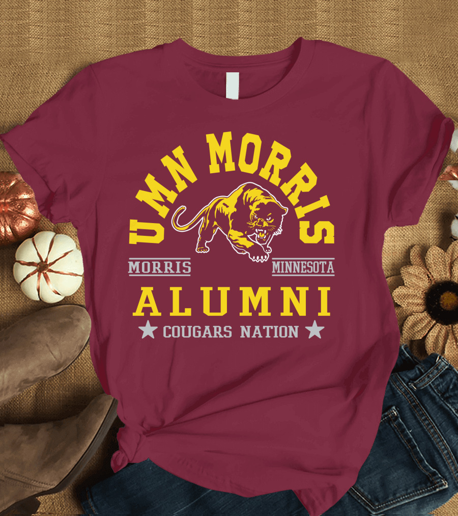 UMN Morris Alumni Cougars Nation Minnesota T-Shirt