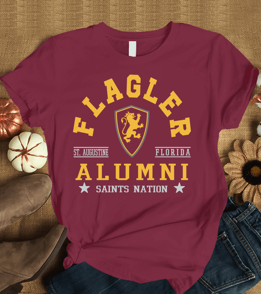 Flagler Alumni St. Augustine Florida Saints Nation T-Shirt