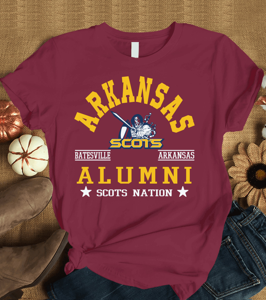 Arkansas Scots Alumni Batesville Arkansas Scots Nation T-Shirt