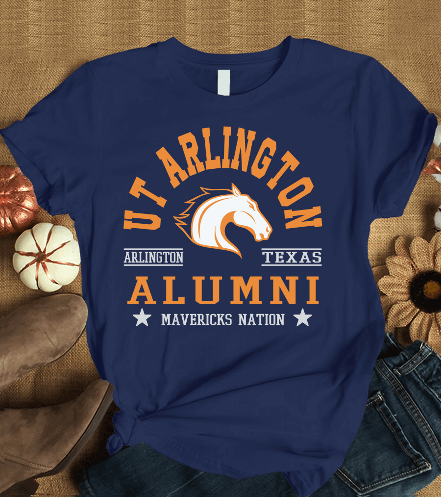 UT Arlington Texas Alumni Mavericks Nation T-Shirt