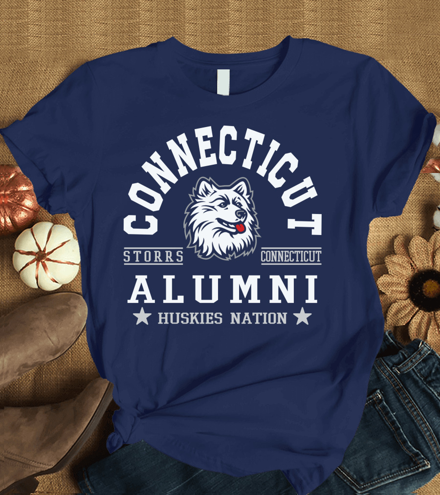 Connecticut Storrs Alumni Huskies Nation T-Shirt