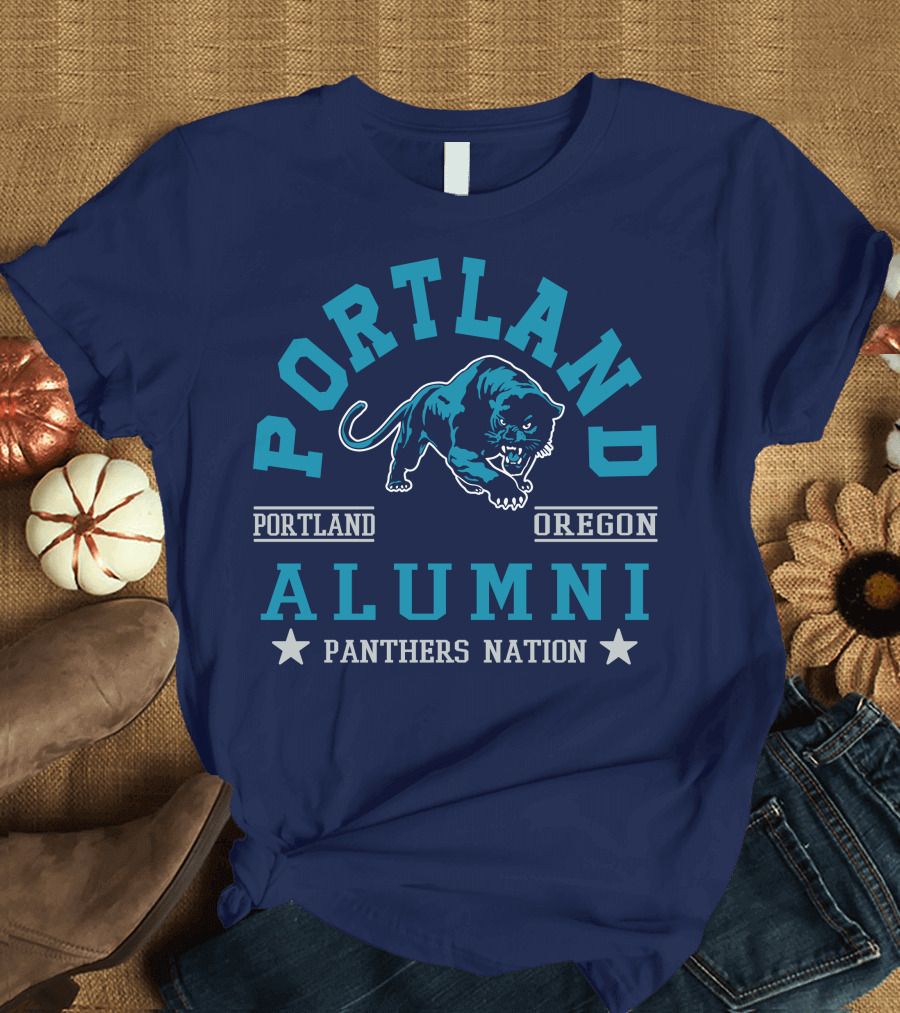 Portland Oregon Alumni Panthers Nation T-Shirt