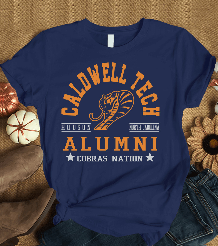 Caldwell Tech Alumni Cobras Nation Hudson North Carolina T-Shirt