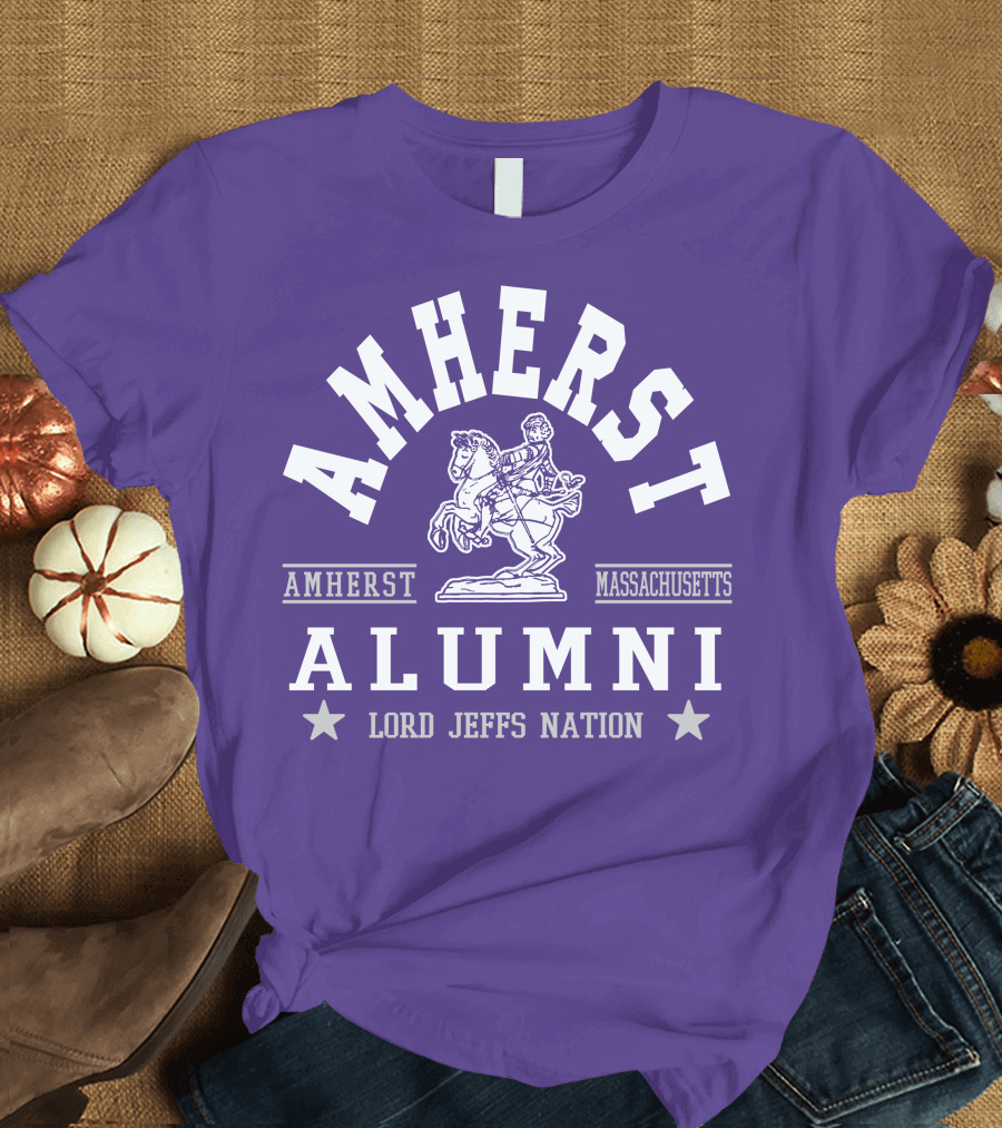 Amherst Alumni Lord Jeffs Nation Massachusetts T-Shirt