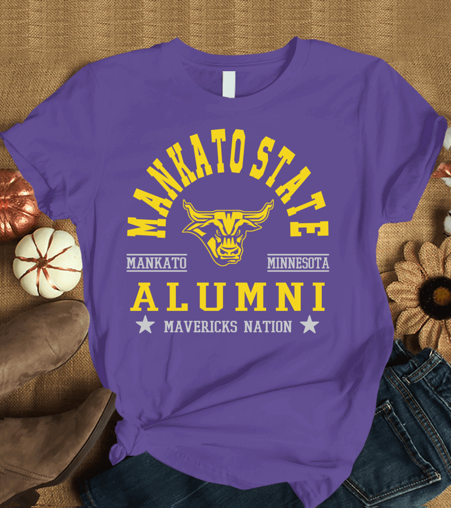Mankato State Minnesota Alumni Mavericks Nation T-Shirt