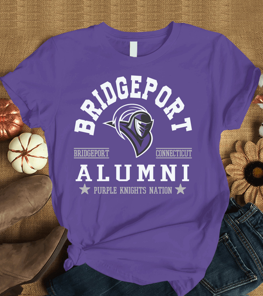 Bridgeport Alumni Purple Knights Nation Connecticut T-Shirt