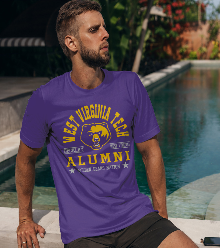 West Virginia Tech Alumni Beckley Golden Bears Nation T-Shirt