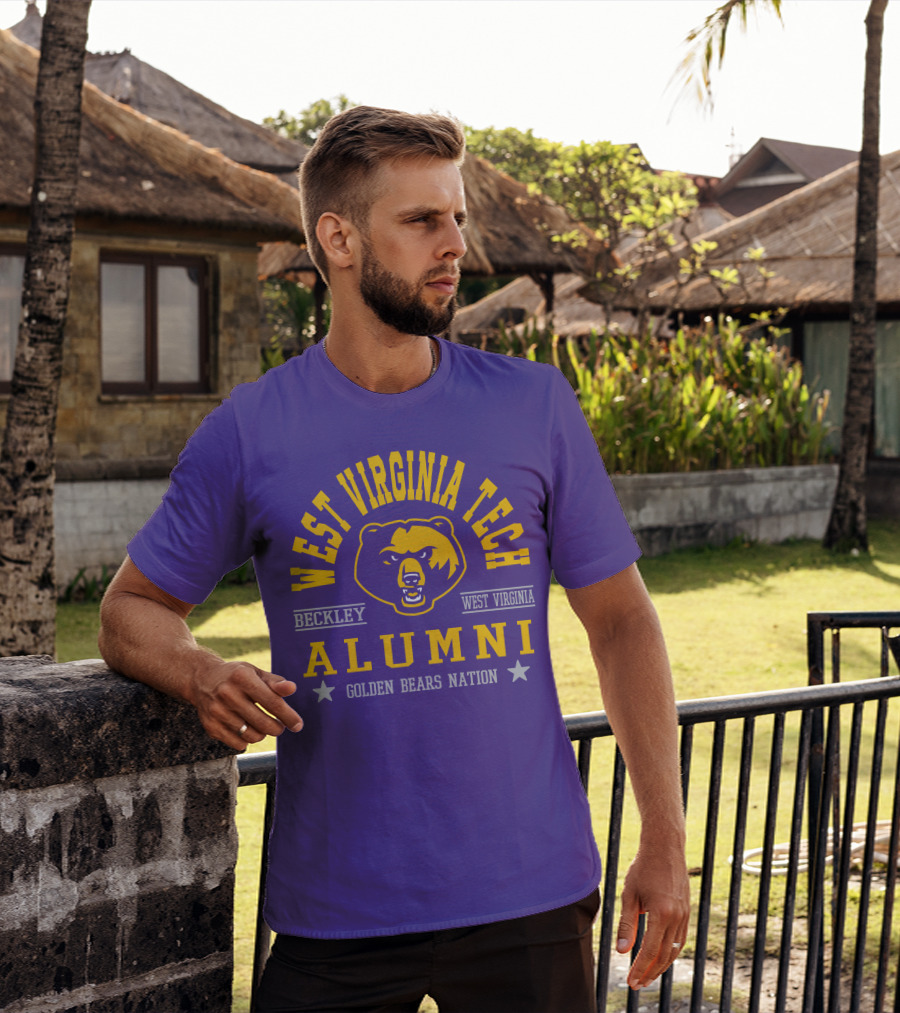 West Virginia Tech Alumni Beckley Golden Bears Nation T-Shirt