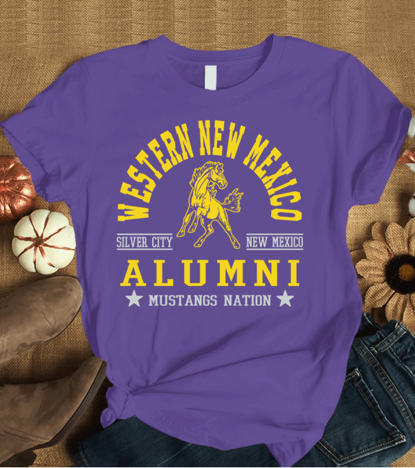 T-Shirt: Western New Mexico University Silver City Alumni Mustangs Nation T-Shirt Western New Mexico University Silver City Alumni Mustangs Nation T-Shirt