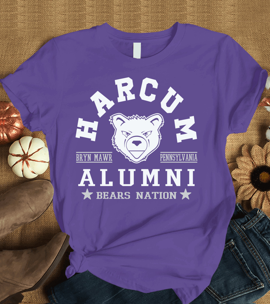 Harcum College Alumni Bears Nation Bryn Mawr Pennsylvania T-Shirt