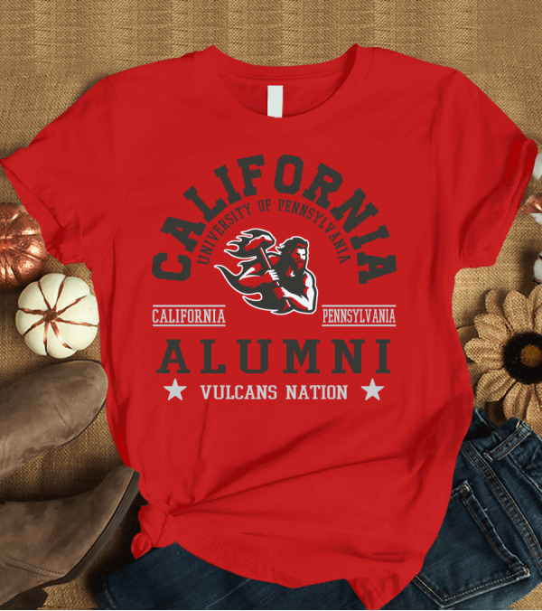 T-Shirt: California University of Pennsylvania Alumni Vulcans Nation T-Shirt California University of Pennsylvania Alumni Vulcans Nation T-Shirt