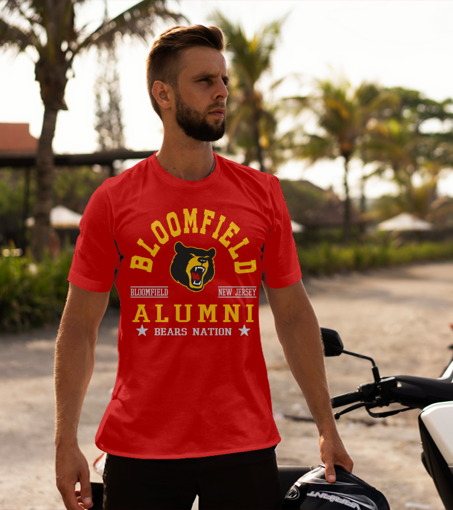 Bloomfield New Jersey Alumni Bears Nation T-Shirt