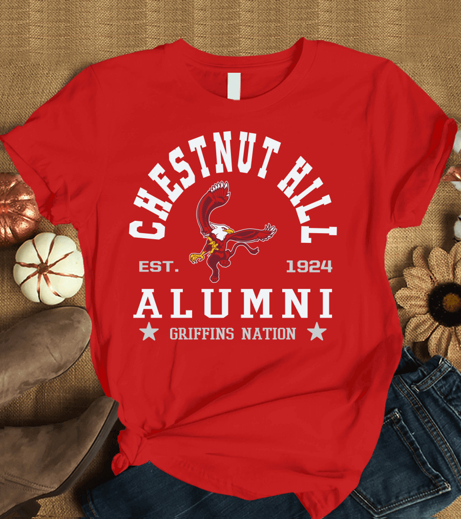 Chestnut Hill Alumni Griffins Nation Est. 1924 T-Shirt