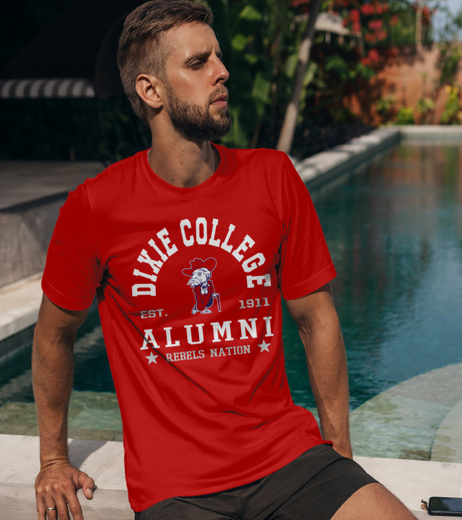 Dixie College Alumni Rebels Nation Est. 1911 T-Shirt