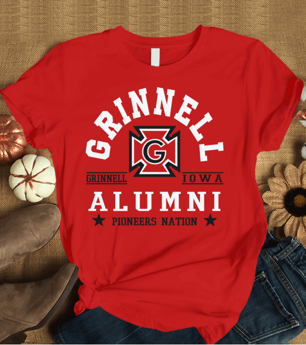 T-Shirt: Grinnell Iowa Alumni Pioneers Nation T-Shirt Grinnell Iowa Alumni Pioneers Nation T-Shirt