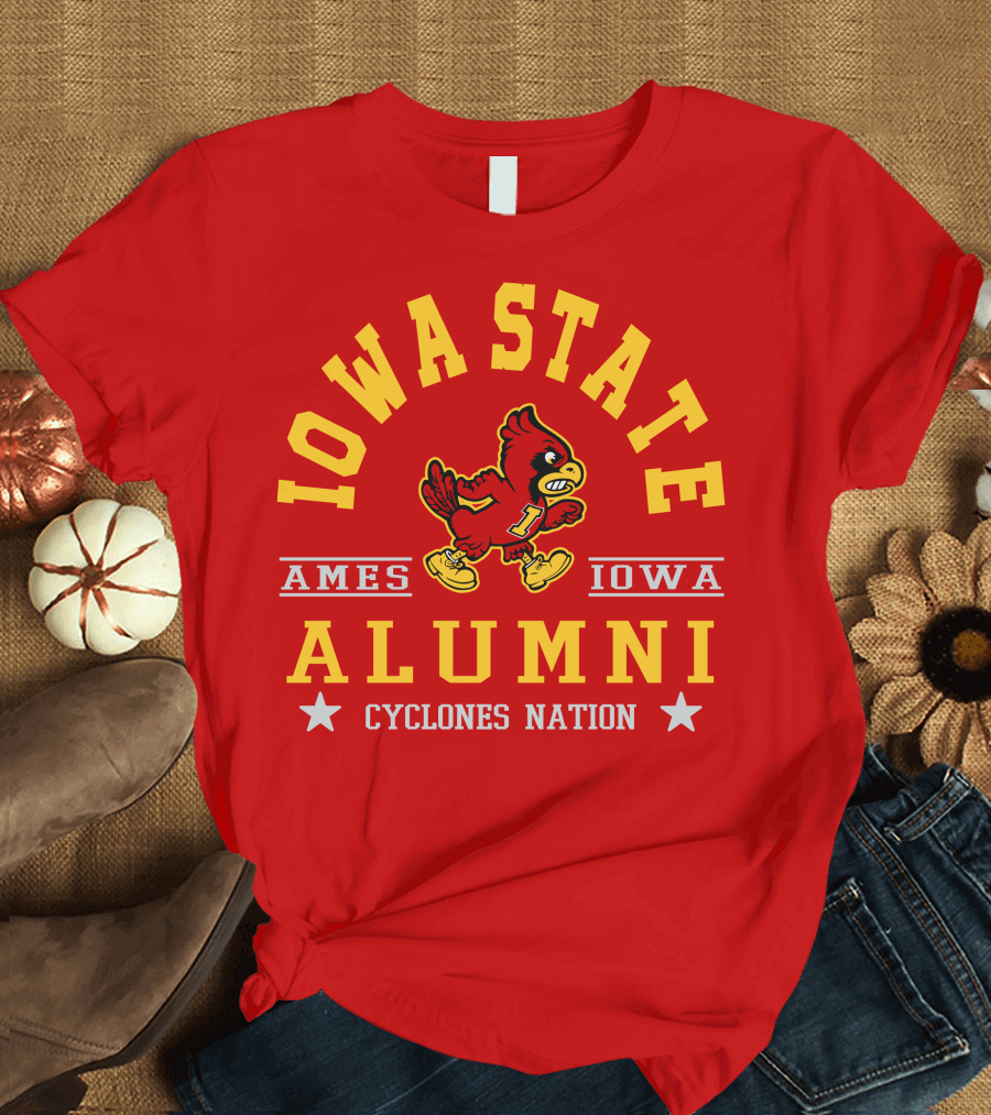 Iowa State Alumni Cyclones Nation Ames Iowa T-Shirt