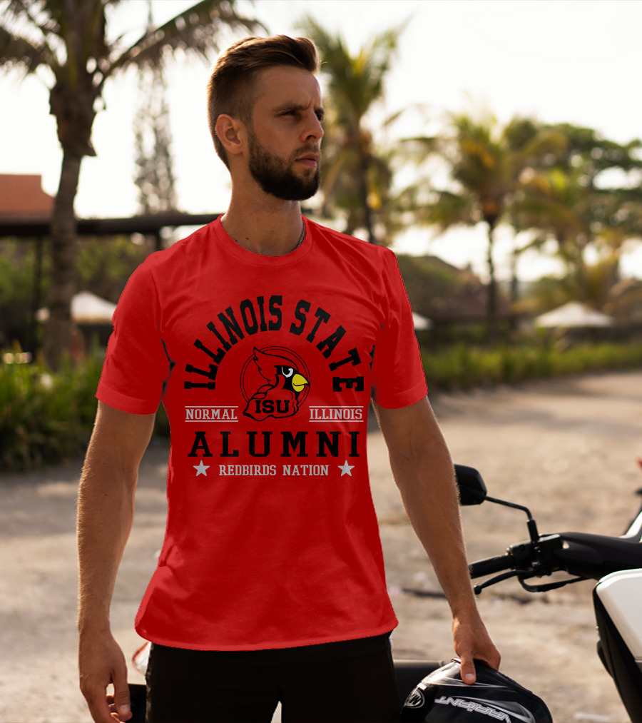 Illinois State Alumni Redbirds Nation Normal Illinois ISU T-Shirt