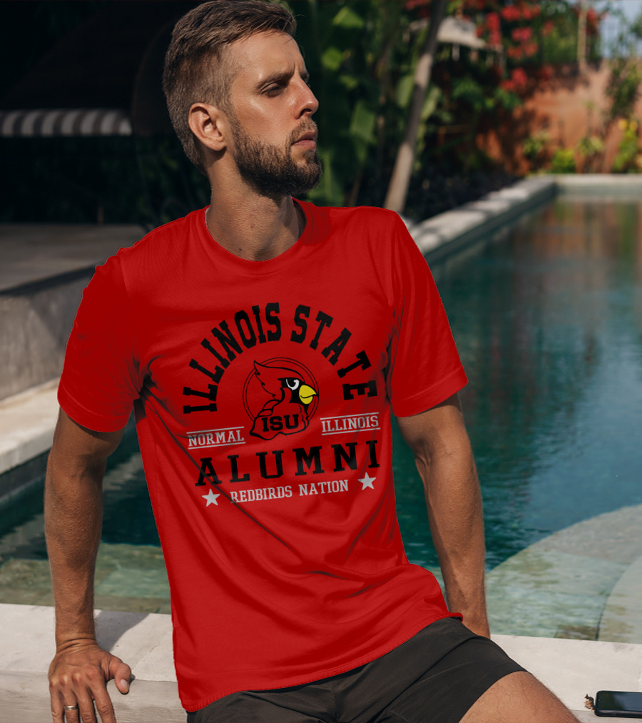 Illinois State Alumni Redbirds Nation Normal Illinois ISU T-Shirt