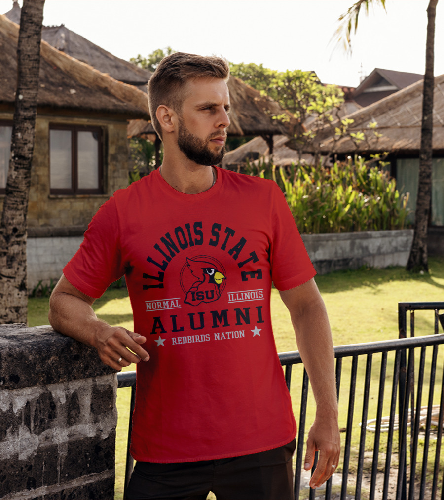 Illinois State Alumni Redbirds Nation Normal Illinois ISU T-Shirt