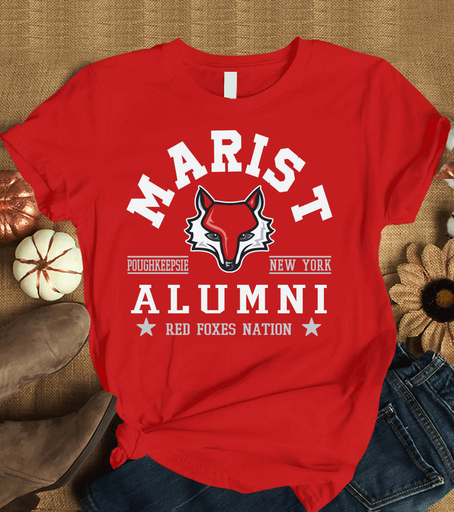 Marist Alumni Red Foxes Nation Poughkeepsie New York T-Shirt