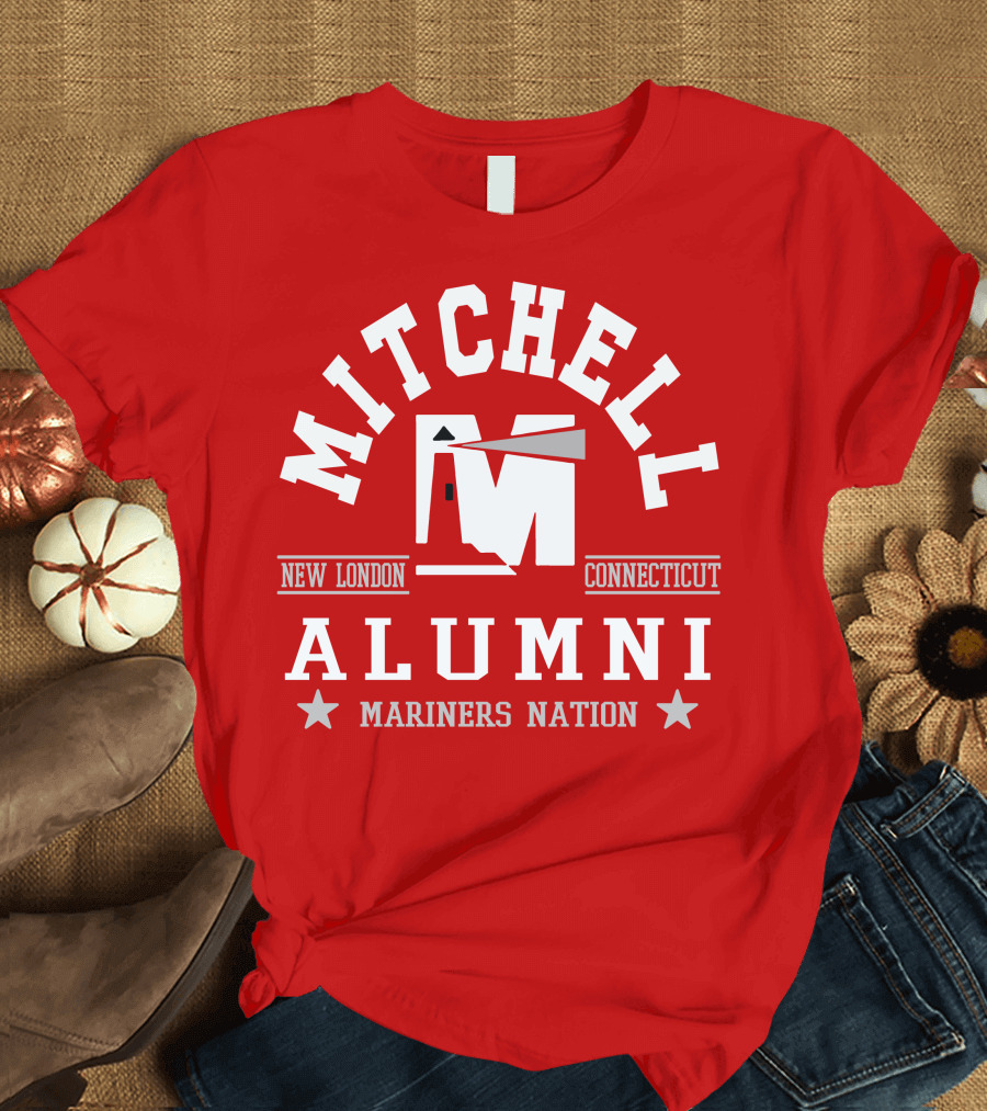 Mitchell College New London Connecticut Alumni Mariners Nation T-Shirt