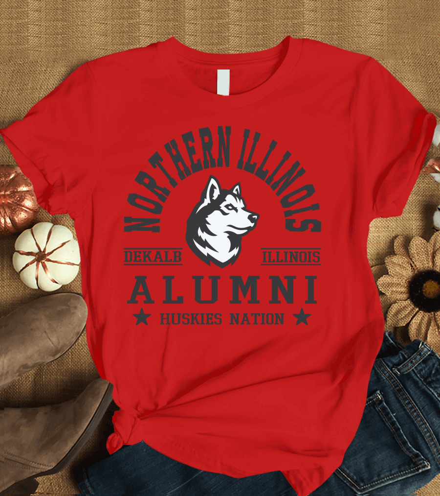 Northern Illinois Alumni DeKalb Huskies Nation T-Shirt