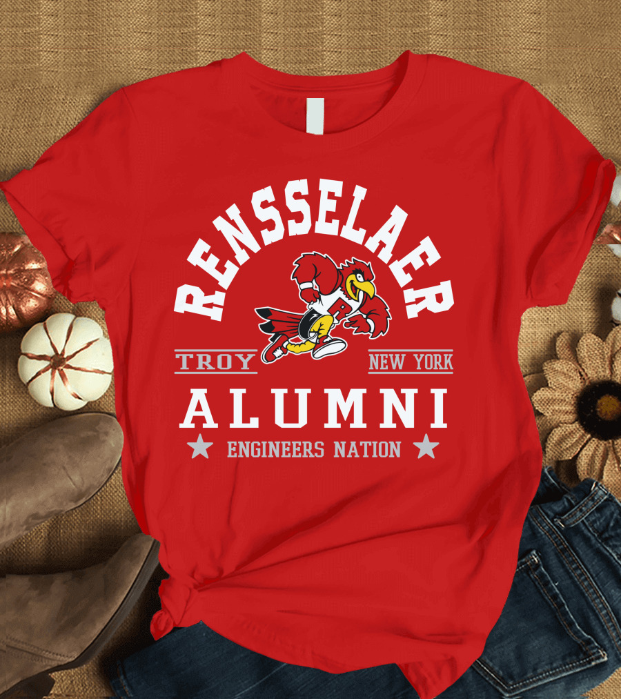 Rensselaer Alumni Troy New York Engineers Nation T-Shirt