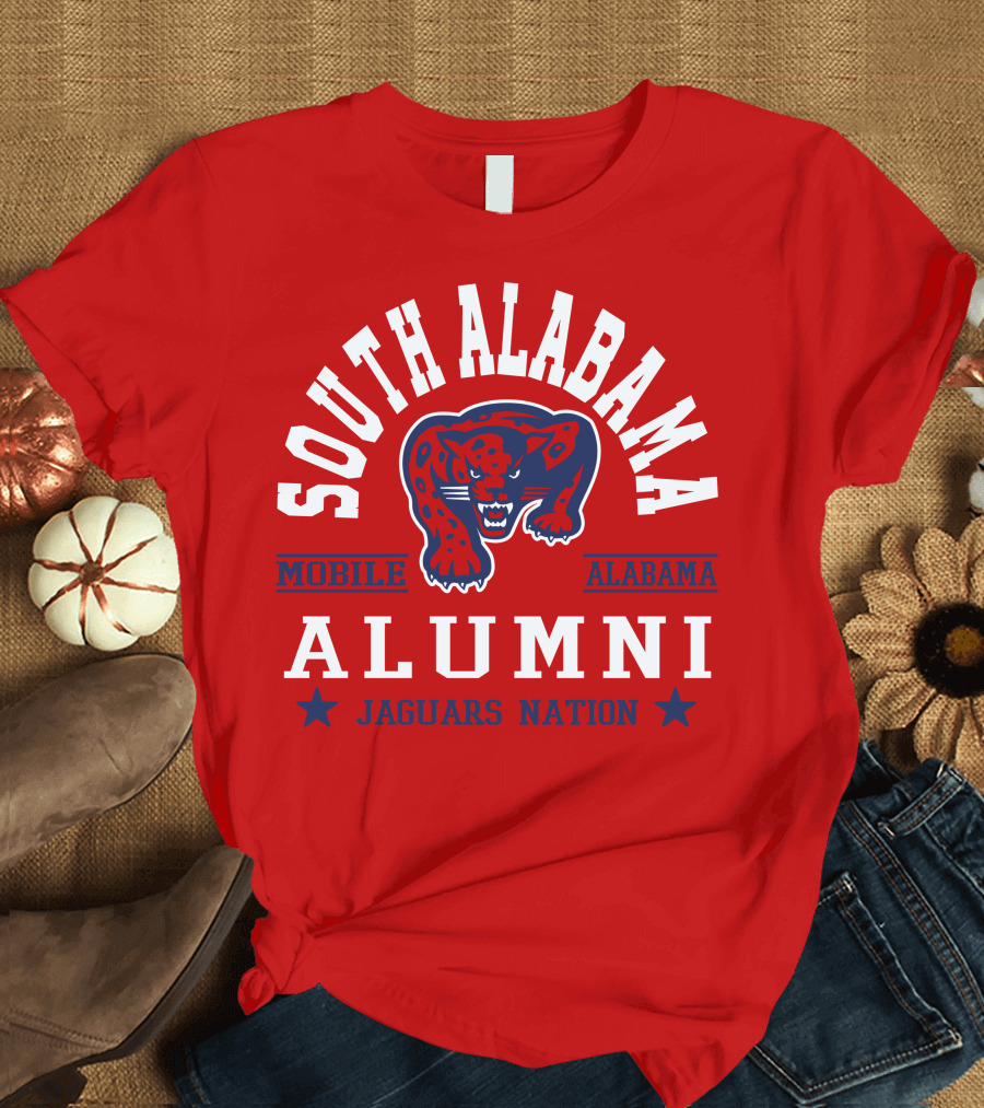 South Alabama Alumni Jaguars Nation Mobile Alabama T-Shirt