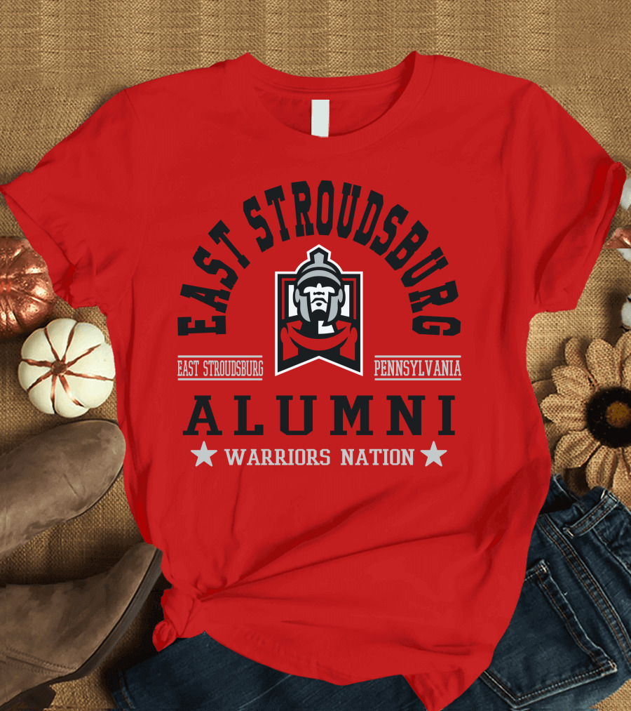 East Stroudsburg Alumni Warriors Nation Pennsylvania T-Shirt