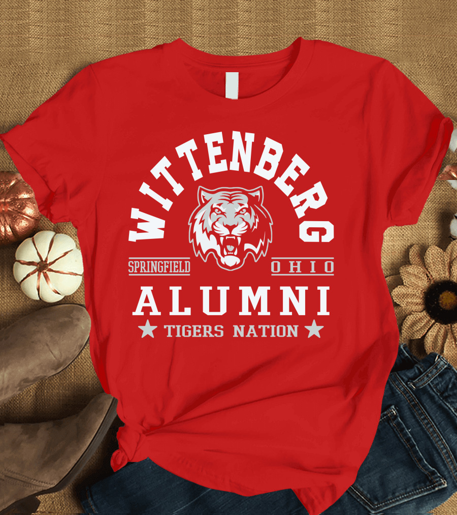 Wittenberg Springfield Ohio Alumni Tigers Nation T-Shirt